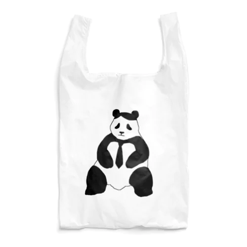 【エコバッグ】七三パンダ Reusable Bag