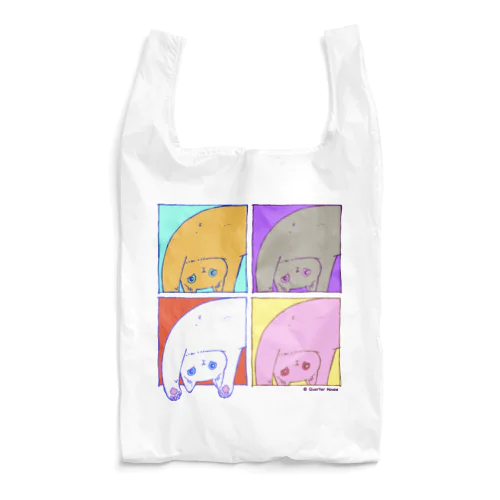 猫の手々 Reusable Bag