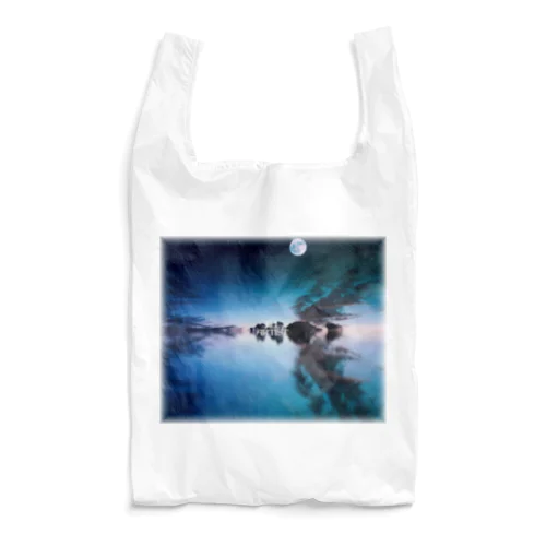 夜空の水面鏡 Reusable Bag