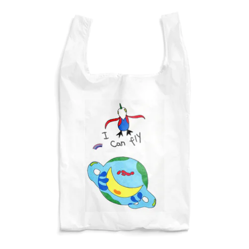 「I can fly 地球」エコバッグ Reusable Bag