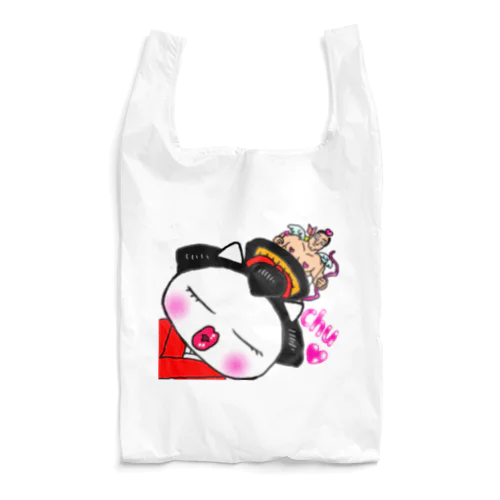 舞妓ねこ　接吻 Reusable Bag