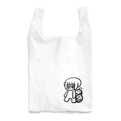 3匹の生き物 集合 Reusable Bag