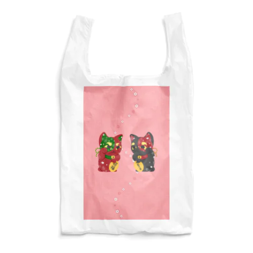 ふく福呼猫 Reusable Bag