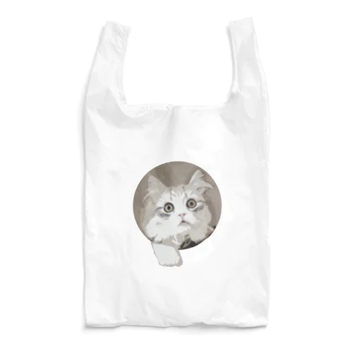 靴下を履いたピケ Reusable Bag