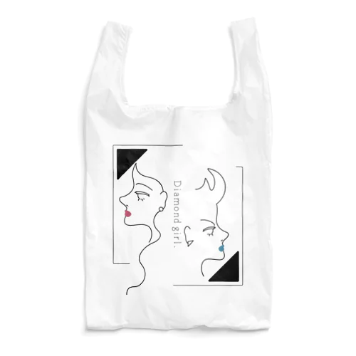 Diamond girl Reusable Bag