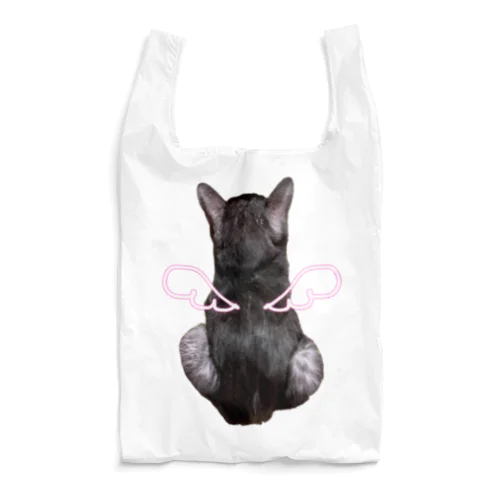 天使のバックショットねこ Reusable Bag