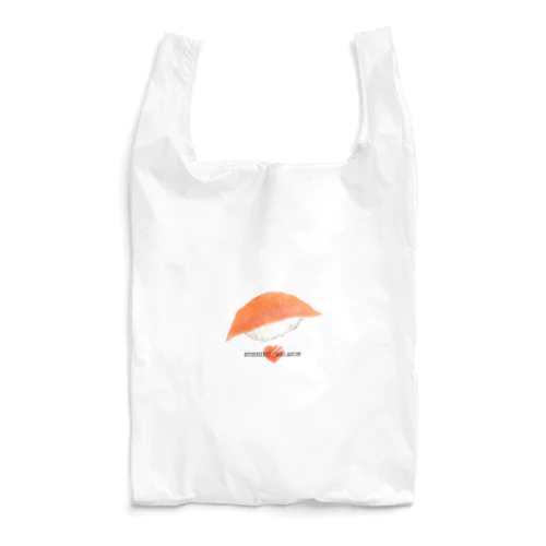 寿司部　I LOVEサーモン Reusable Bag
