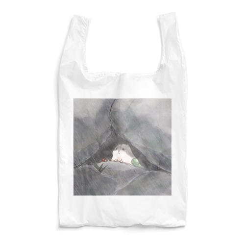 雨宿りするハムスター  Reusable Bag