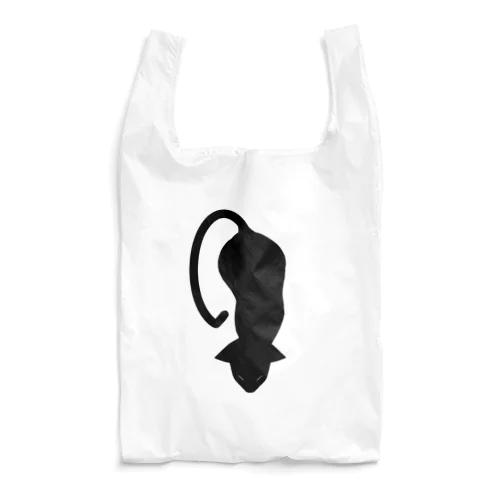 黒すぎる猫 Reusable Bag