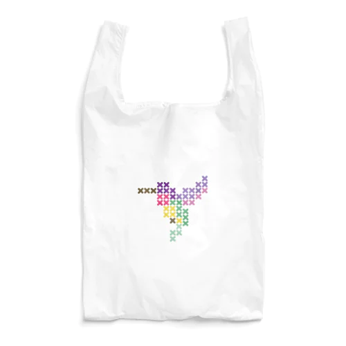 ハミングバード-大  Cross-stitch Reusable Bag