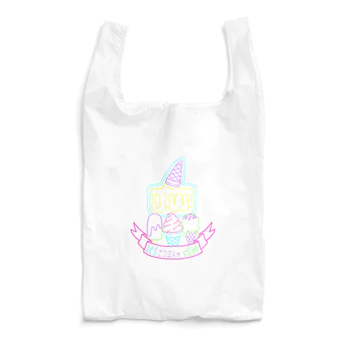 ジェリーネオンアイスクリーム Reusable Bag