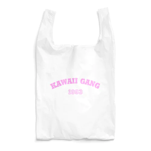 KAWAII GANG EST.1993(⁎⁍̴̆Ɛ⁍̴̆⁎) エコバッグ