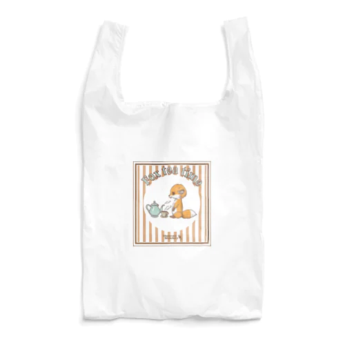 キツネのティータイム Reusable Bag