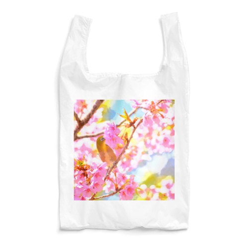 春のメジロ Reusable Bag