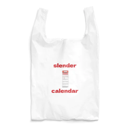 slender calendar エコバッグ