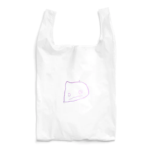 こどもの絵　おばけねこちゃんのかばん Reusable Bag