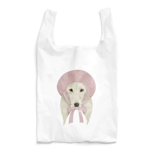 Saluki×ベレー帽 Reusable Bag