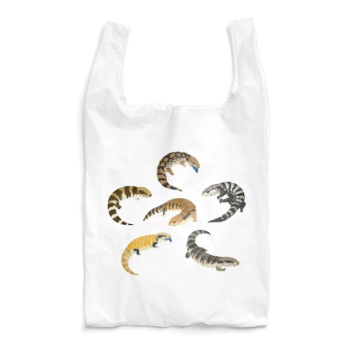 アオジタだらけ！ Reusable Bag