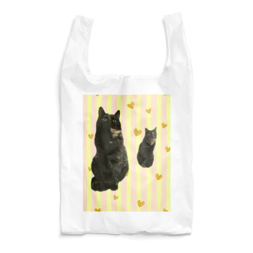 サビ猫親子 Reusable Bag