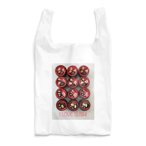 I LOVE SUSHI Reusable Bag