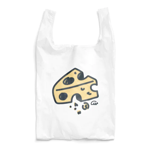 ねことネズミと例のチーズの例のチーズ Reusable Bag