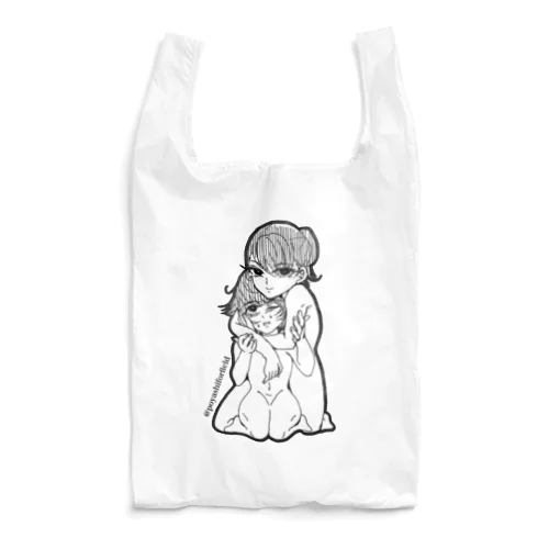 マナ＆人見（デフォルメ） Reusable Bag