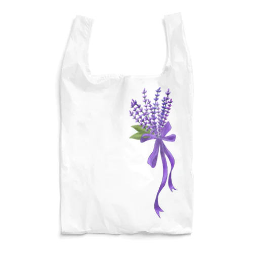 ラベンダーのコサージュ Reusable Bag