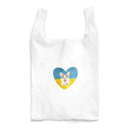 平和大使！飛行コーギー Reusable Bag