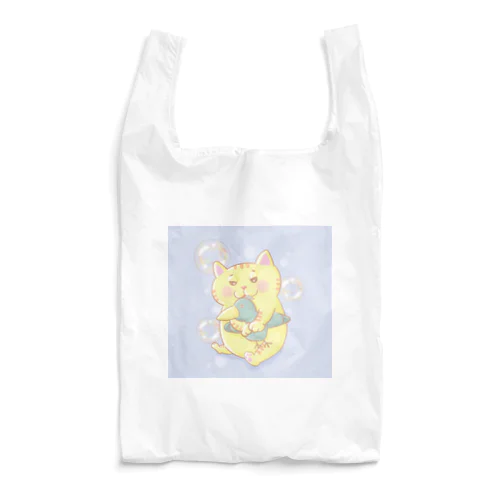 ぬいぐるみとトラ Reusable Bag