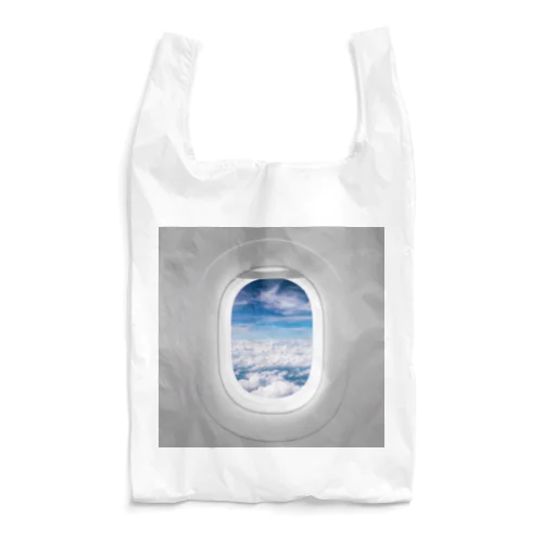 jet streamジェットストリーム 飛行機の窓から Reusable Bag