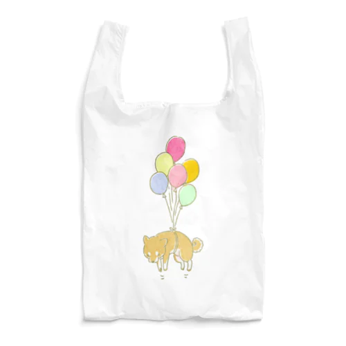 風船柴犬（赤柴） Reusable Bag