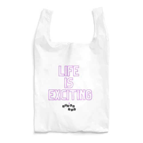 LIFE IS EXCITING エコバッグ