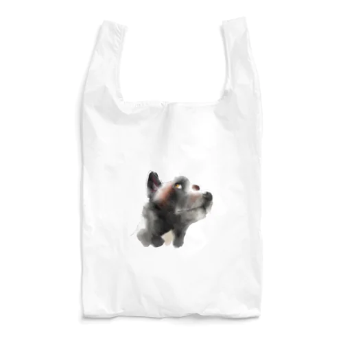 黒犬サキたん Reusable Bag