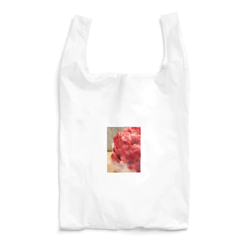 真っ赤な苺のかき氷 Reusable Bag