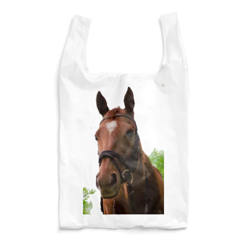 牧場 乗馬 馬術の馬 Reusable Bag