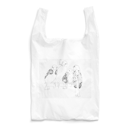 舐め文鳥 Reusable Bag