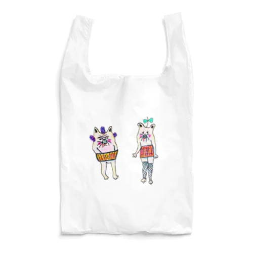 ねこビシャス&にゃんしー Reusable Bag