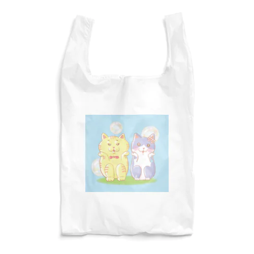 待ってるねこ Reusable Bag