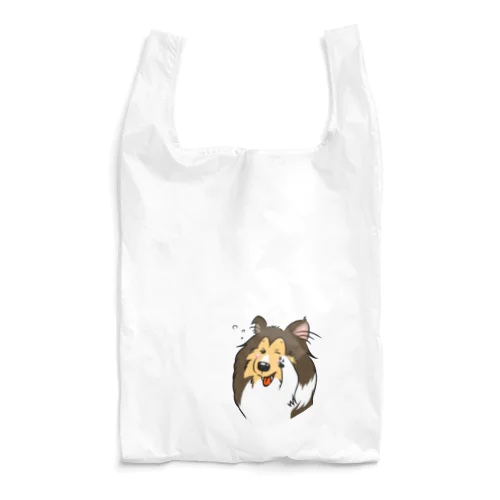 まだ眠いシェルティ Reusable Bag