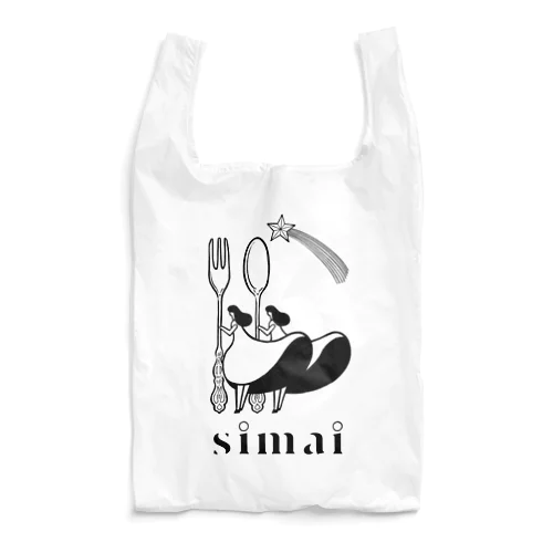 “simai” logo goods Reusable Bag