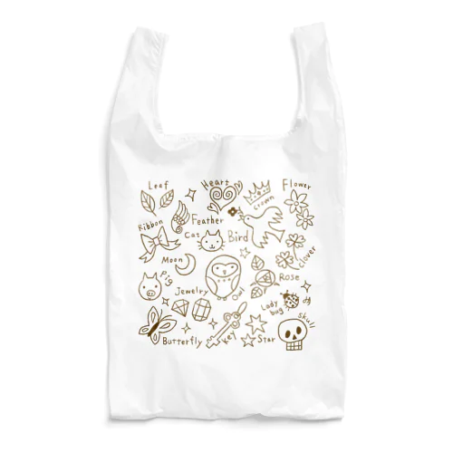 ラッキーチャームをつめこんで Reusable Bag