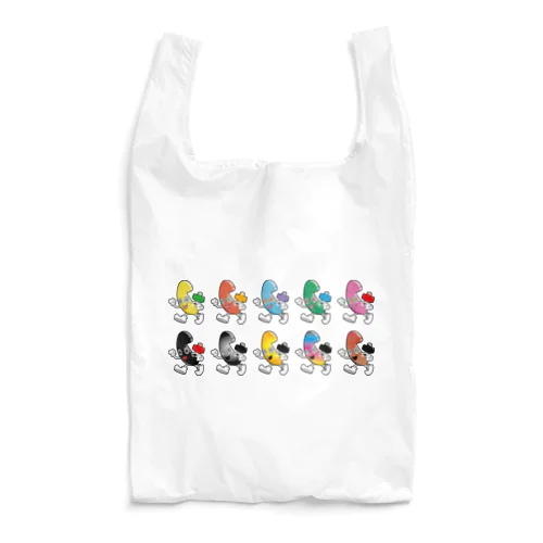 並べ！白金くん！ Reusable Bag