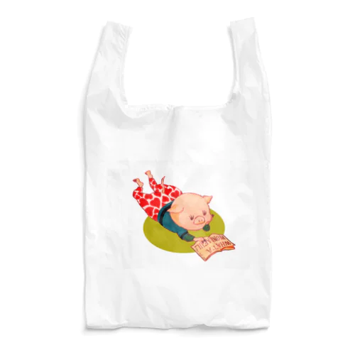 りあるぶたさん『book』 Reusable Bag