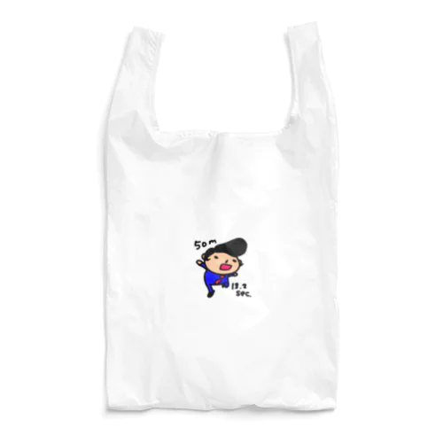 50m走は13.2秒です。 Reusable Bag