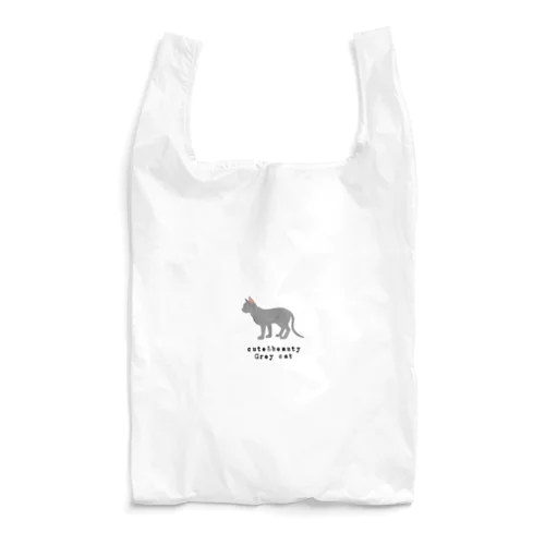 猫1-14 灰猫 Reusable Bag