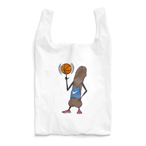 Eddie Funky Dick - Basketball Reusable Bag