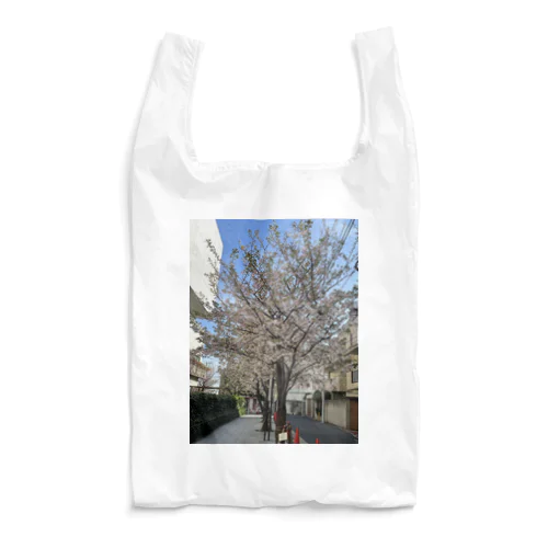 桜の写真を使ったアイテム Reusable Bag