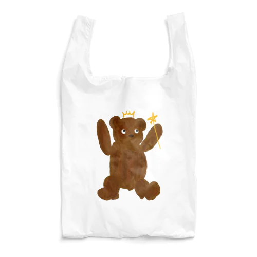 油絵クマのメルティくん Reusable Bag