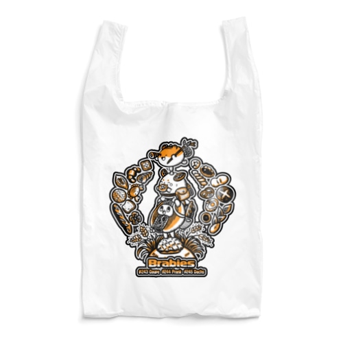 はっけん！おいしいパンの国🍞🥐🥖(オレンジ) Reusable Bag