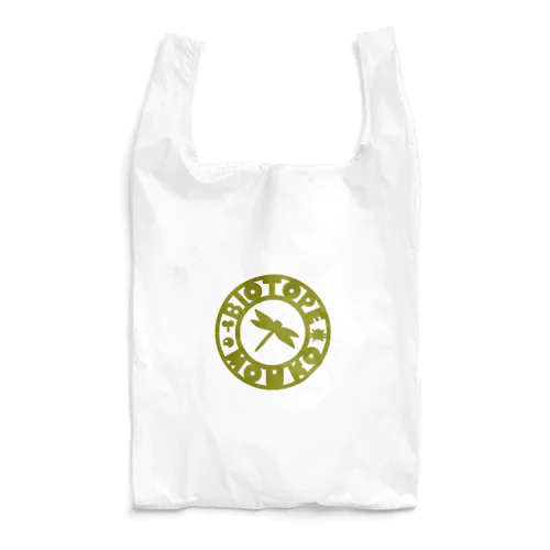 ビオトープ孟子（ロゴ）ひき茶 Reusable Bag